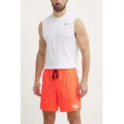 Športne kratke hlače The North Face Sunriser moške, oranžna barva, NF0A88S9QI41