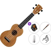 Mahalo MS1TBR SET Transparent Brown Soprano ukulele