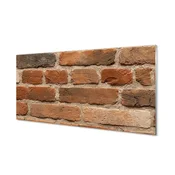 tulup.si Slika na akrilnem steklu Zid kamen 140x70 cm 4 obešalnika