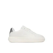 Calvin Klein Superge Chunky Cupsole Lace Up Lth Met YW0YW01948 Bela