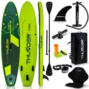 THUNDER Napihljiva SUP deska 320 x 75 x 15 cm – set z veslom, sedežem, torbo in pumpko THUNDER CYBER, (5000090913)