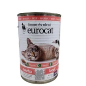 EURO CAT Kompletna hrana za odrasle macke 415g govedina