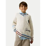 Guess Pulover L6YR14 Z0892 Kremna Regular Fit
