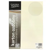 Oblikovalski papir A4, okvirji, 240 g, kremasta barva, 20 kosov