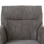 Homestyle4U Jedilniški stol set, 57x89x60 cm, siva