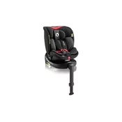Lionelo - Avtosedež z vrtljivo bazo NAVY i-Velikost 40-150 cm črna/rdeča