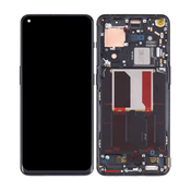 OnePlus 10 Pro NE2210 NE221 - LCD zaslon + steklo na dotik + okvir (Volcanic Black) OLED