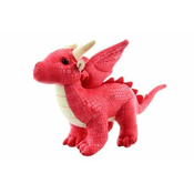 Uni-Toys Plišasti zmaj rdeče barve 20 cm EKOLOŠKO PRIJAZNO