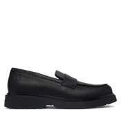 Čevlji brez vezalk Calvin Klein Combat Ess Loafer Tu Lth HM0HM02347 Črna