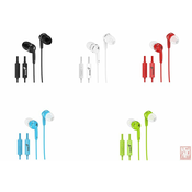 Genius HS-M320, In-Ear Headphones with microphone, black/white/red/blue/green