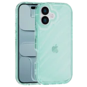 Aurora Wave maska za iPhone 16 Plus - zelena