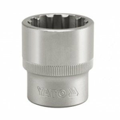 YATO 1/2 22 mm večzobna vtičnica