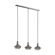 Eglo 97424 - Luster na sajli PONZANO 3xE27/60W/230V