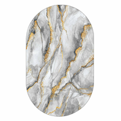 Tepih u sivo-zlatnoj boji 60x100 cm - Rizzoli