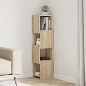 Kutni ormaric Sonoma hrast 25,5x25x102cm Konstruirano drvo