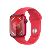 Apple Watch Series 9 41 mm Digitalno 352 x 430 pikseli Ekran osjetljiv na dodir 4G Crveno Wi-Fi GPS