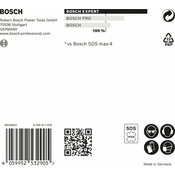 Bosch EXPERT SDS max-8X burgija za udarne bušilice od 16 x 600 x 740 mm 2608900216