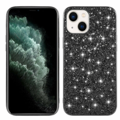 Ovitek za iPhone 14 | Glitter Powder, Črn