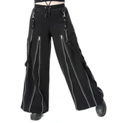 Ženske hlače - baggy HEARTLESS - EMBER ALTER - JOGGERS - BLACK - P-EALT-B