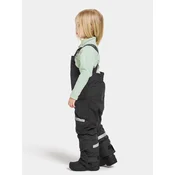 Didriksons BJARVEN K BIB PANT 2, otroške smučarske hlače, črna 505430
