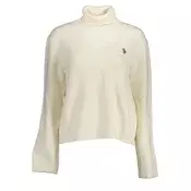 U.S. polo Assn. Ženski džemper 63471-53140_Bianco_101, Beli