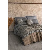 Lessentiel Maison Komplet posteljina Timbre, 200x220 cm, Antracit