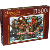 Magnolia - Puzzle Božič v gozdu - 1 500 kosov