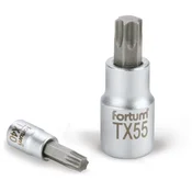 Fortum Vtična glava (4701722) TORX socket, 1/4, TX 20, L 37mm, CrV/S2