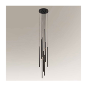 Shilo 7856 - Luster na sajli KOSAME 8xG9/10W/230V crna