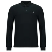 Polo Ralph Lauren  POLO COUPE AJUSTEE SLIM FIT EN COTON STRECH MESH  Črna
