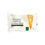 Cafec Abaca+ Deep 27 papirnati filtri, velikost 01, 100 kos