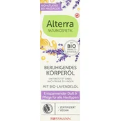 pomirjujoče suho olje za telo z oljem sivke 100 ml