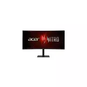 ACER VA Nitro Monitor XV345CURX0bmiipphx 34, 21:9 WQHD zakrivljen, 200 Hz, FreeSync, 0,5 ms, 250 nita, 2x HDMI, 2x DP, MM, crna UM.CX5EE.001