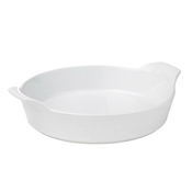 Evviva Pekač Miba 28cm / okrogel / bel / keramika, (21317997)