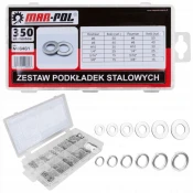 MAR-POL Jeklena podložka, set 350 kosov M66461