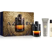Azzaro The Most Wanted Parfum darilni set za moške