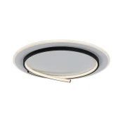 Rabalux Plafonjera Niloo, LED, 40W, 4000K, ?48cm, Crno-bela