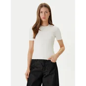 Calvin Klein Majica LV044D246G Écru Slim Fit