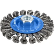 Kolutna ščetka PRO Metal heavy, 115 x 0,5 mm, navoj