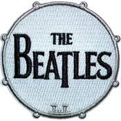 The Beatles Drum Logo Large Iron-On Patch Large