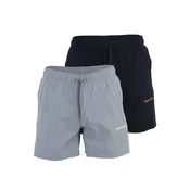 JACK & JONES Kratke kopalne hlače JPSTMAUI NORREBRO  marine / dimno modra