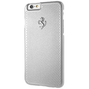 Ferrari - Perforated Aluminium Hard Case Apple iPhone 6/6s- Silver (FEPEHCP6SI)