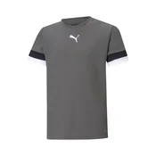 PUMA Funkcionalna majica TeamRise  temno siva / črna / bela
