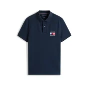 TOMMY HILFIGER Majica mornarska/svetlo rdeča/bela