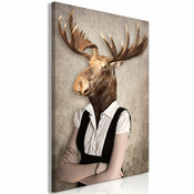 Slika - Brainy Moose (1 Part) Vertical 40x60