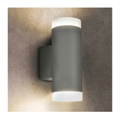 Brilagi - Spoljno zidno svetlo MATERA 2xGU10/30W/230V sivo IP54