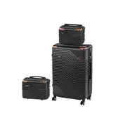 TraveLux Urban XIV set kofereta na kotačima, crni