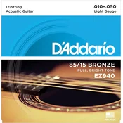 DADDARIO EZ940 strune za 12-strunsko akustično kitaro