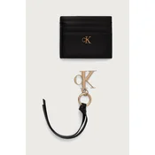 Darilni set Calvin Klein Ck Cardcase + Ck Key Fob LV04F0000G Črna