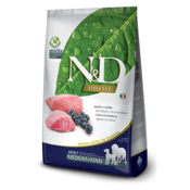 N&D Prime Dog Adult Medium & Maxi Lamb & Blueberry 12 kg